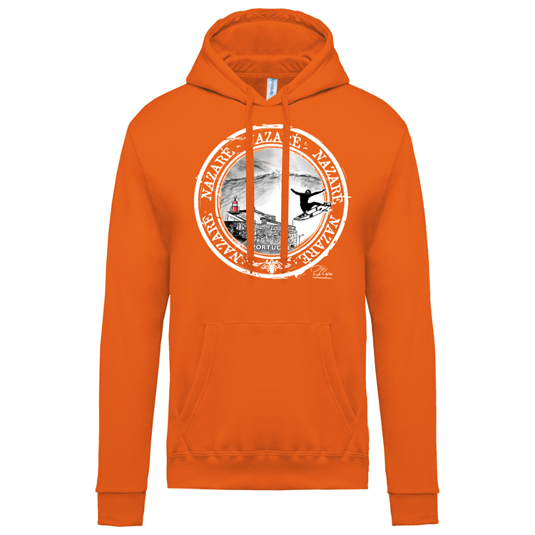 Sweatshirt Kariban com Capuz Selo Nazaré