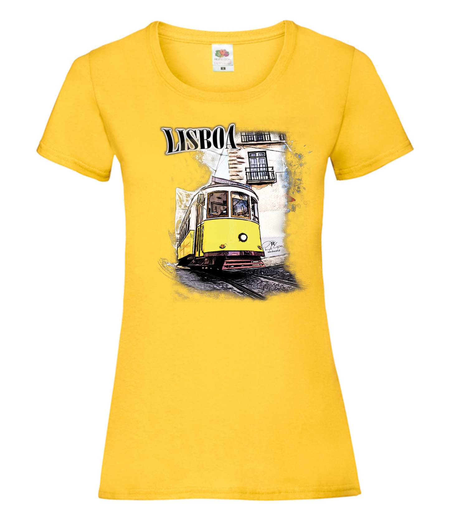 T-shirt Senhora Crazy Tram