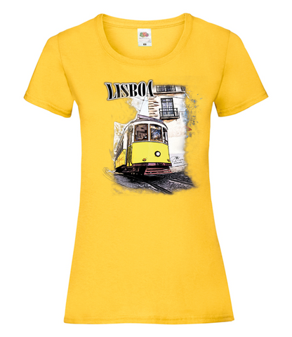 T-shirt Senhora Crazy Tram