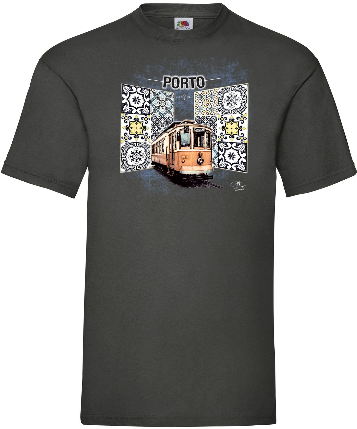 T-shirt Espelho Painel de Azulejos Porto