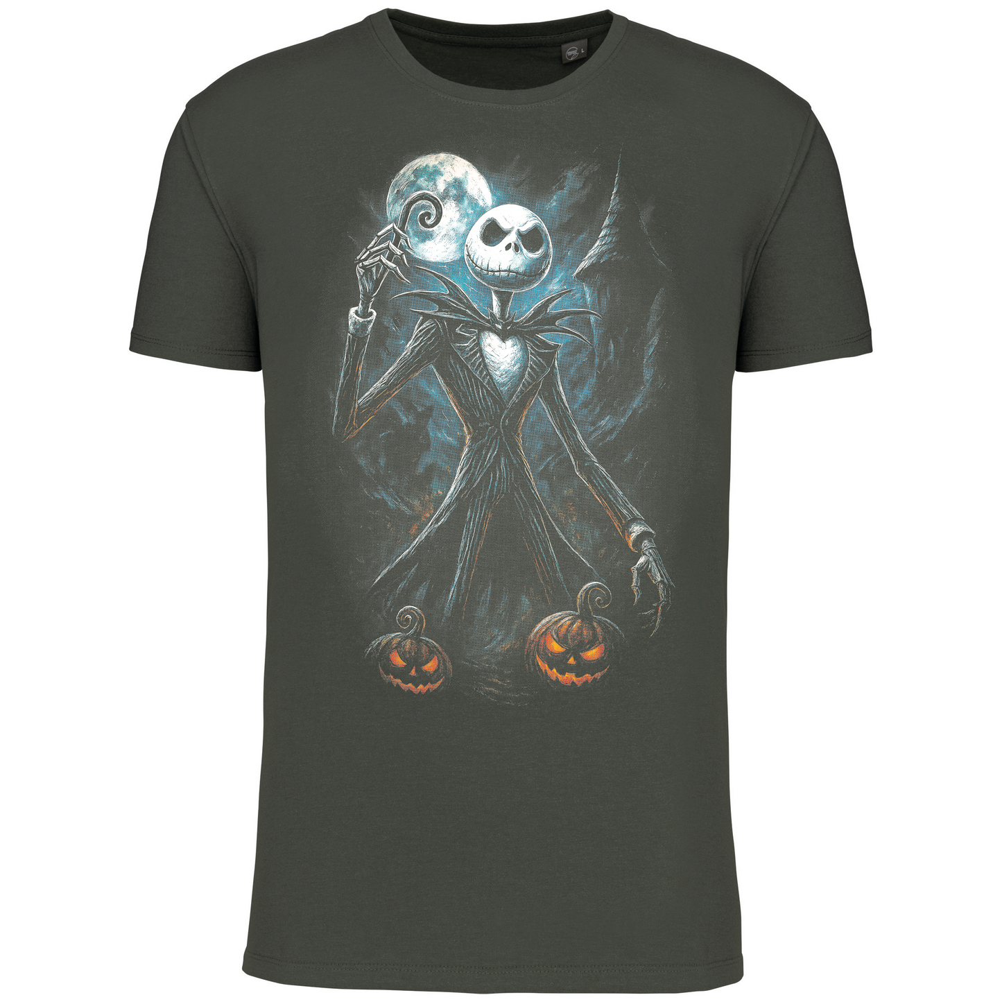 T-Shirt Algodão Biológico Scary Puppet