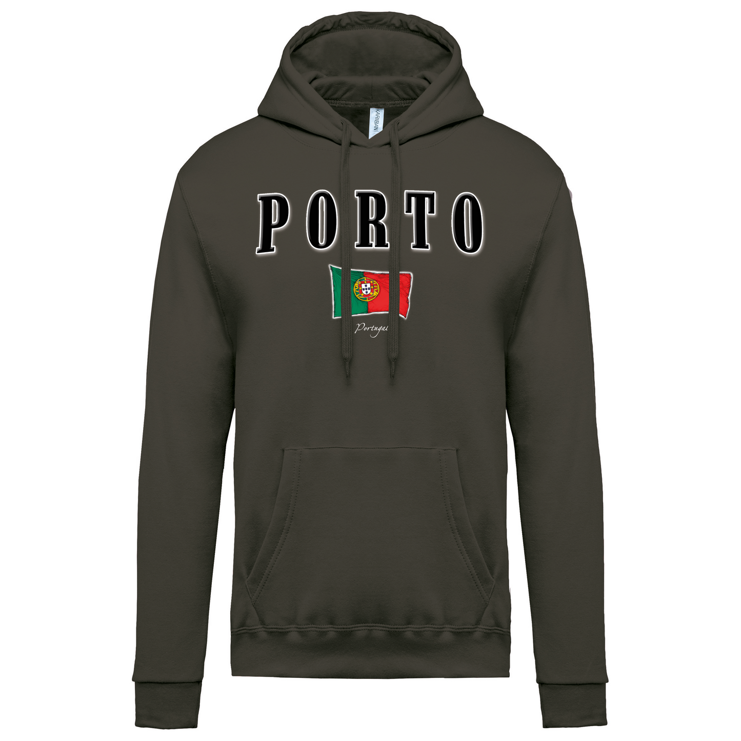 Sweatshirt Kariban com Capuz Porto