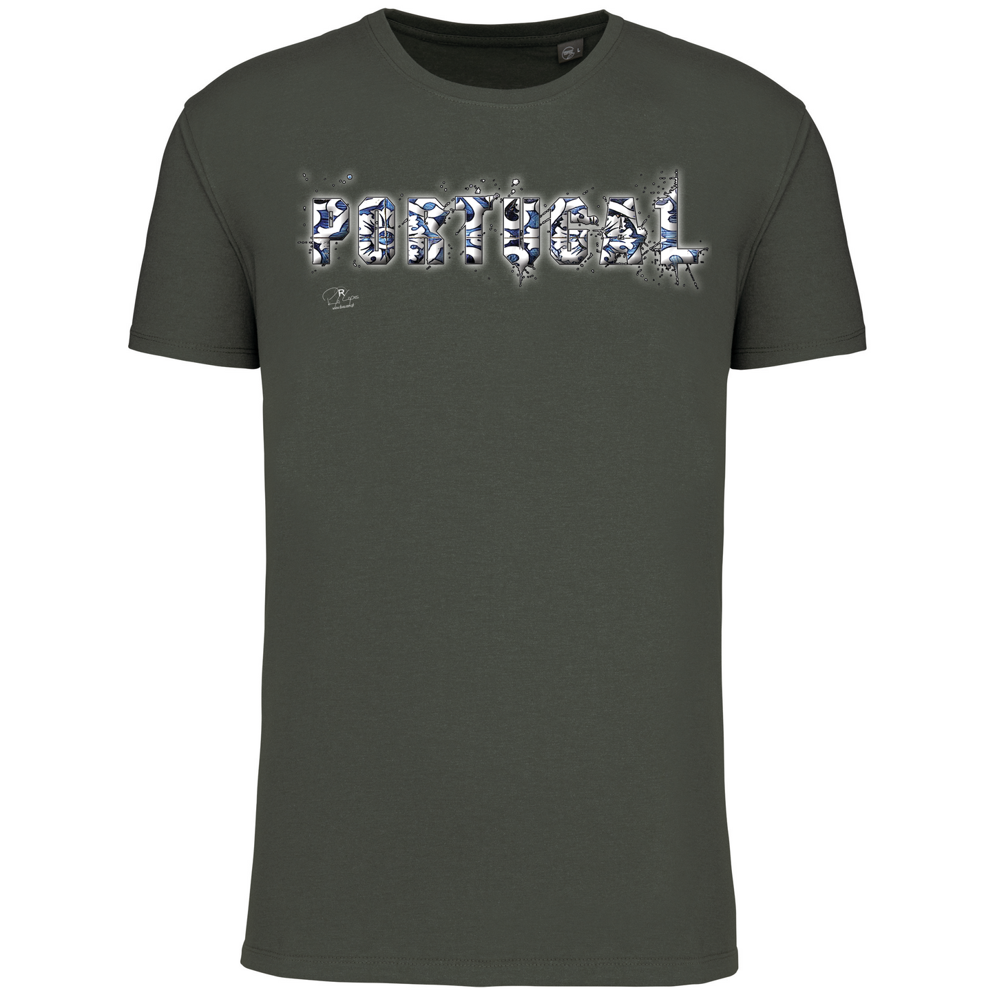 T-Shirt Algodão Biológico Portugal Azulejos