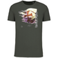 T-Shirt Algodão Biológico Bandeira Templários