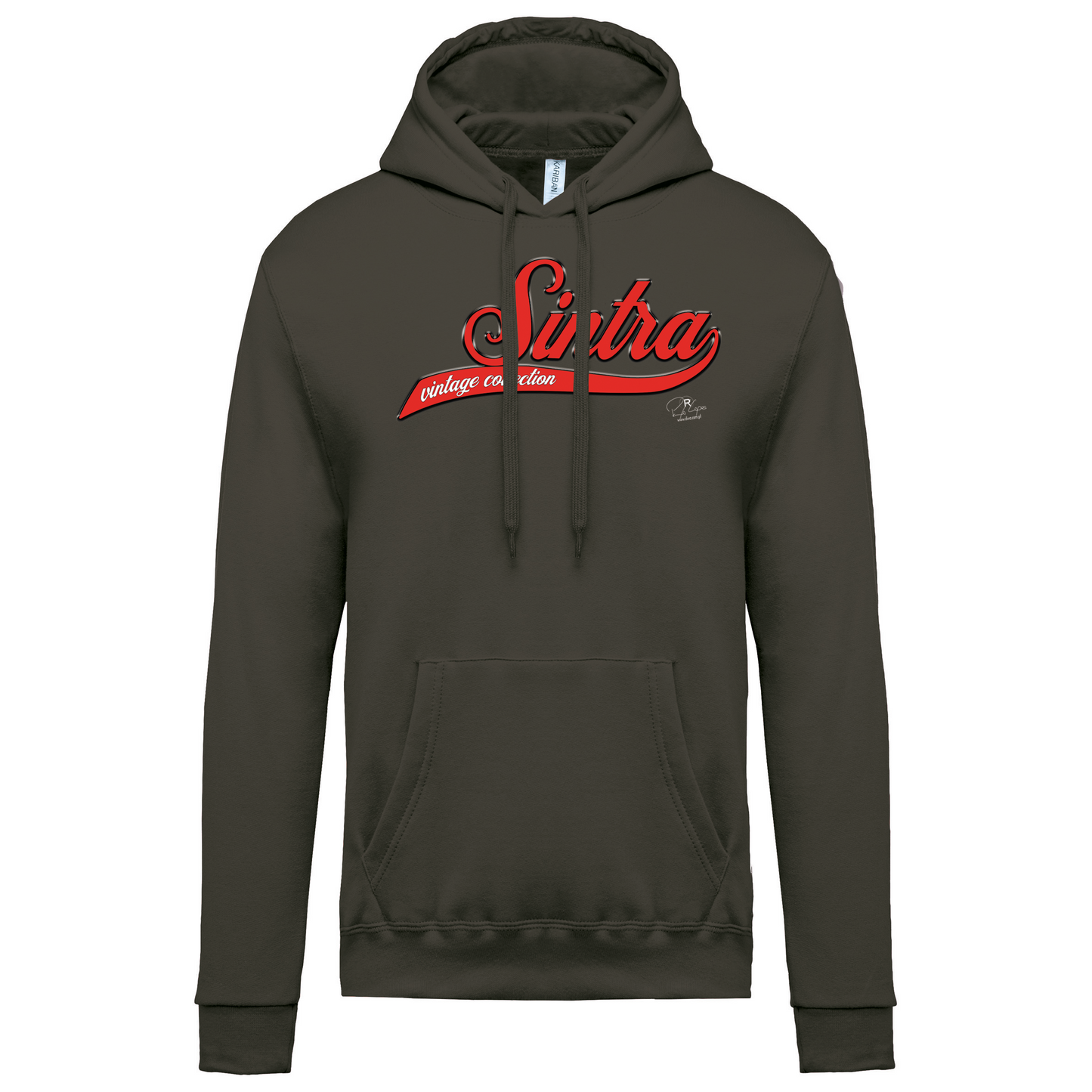 Sweatshirt Kariban com Capuz Sintra Vintage Collection