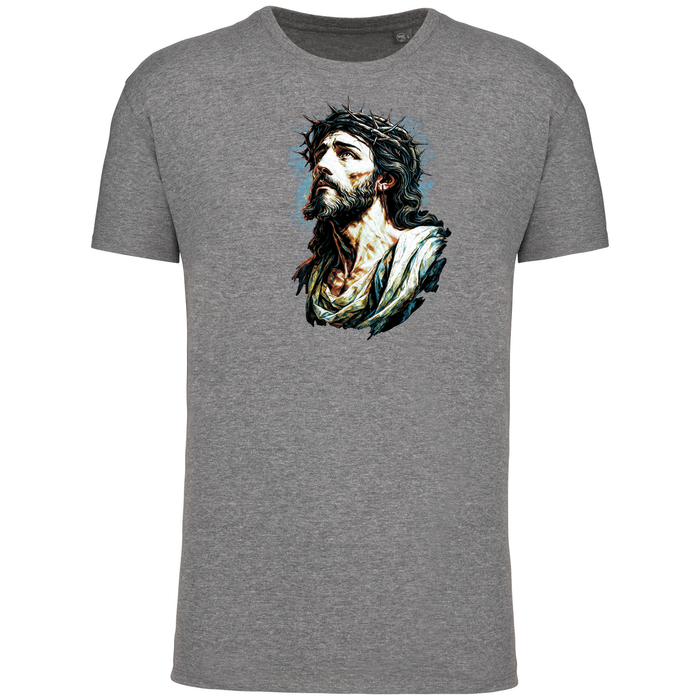 T-Shirt Algodão Biológico Jesus Cristo
