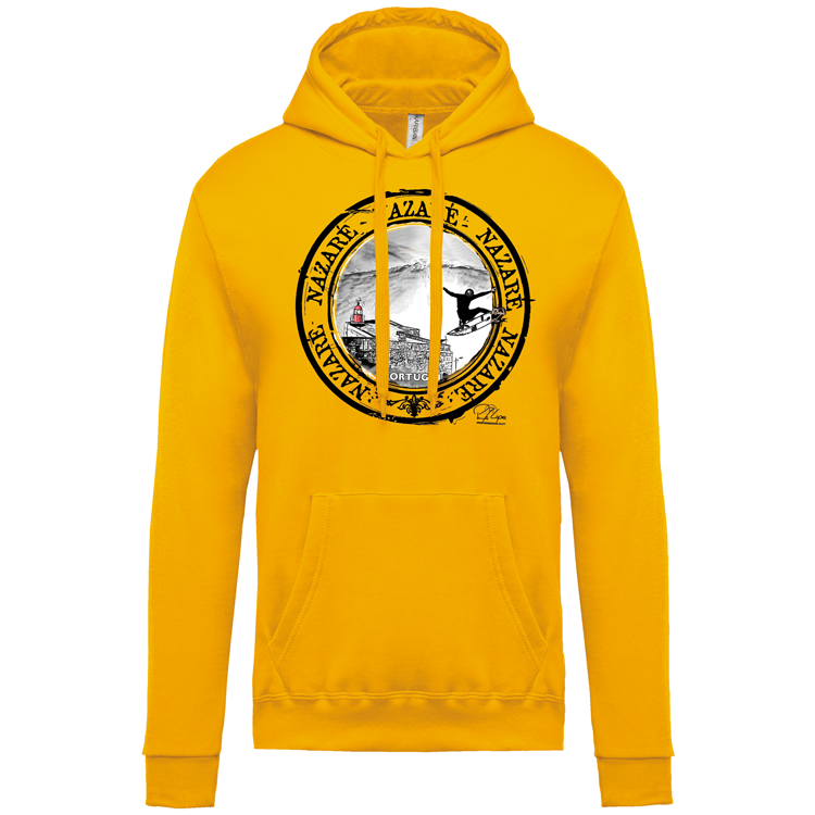 Sweatshirt Kariban com Capuz Selo Nazaré