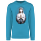 Sweatshirt Kariban sem Capuz Virgem
