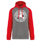 Sweatshirt Bicolor com capuz Selo Nazaré