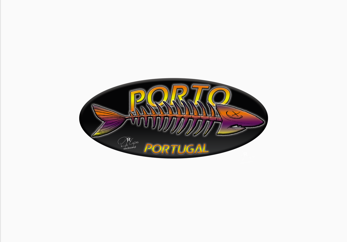 Magnético 3D Espinha Porto