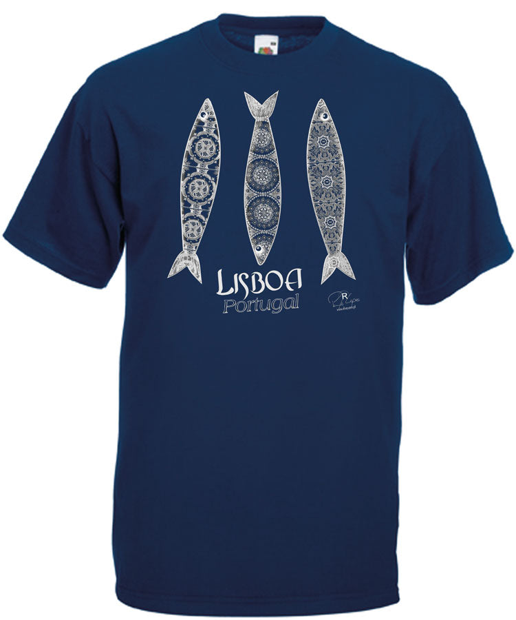 T-shirt 3 Sardinhas Lisboa