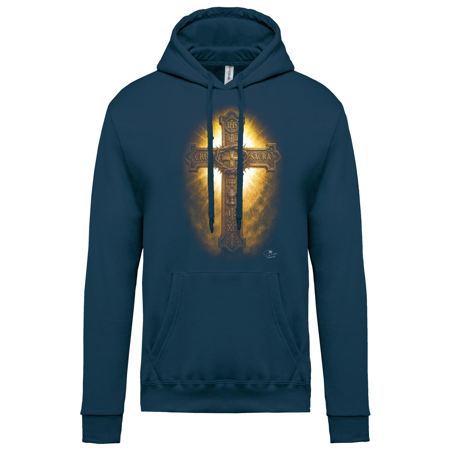 Sweatshirt Kariban com Capuz Sagrada Cruz