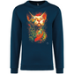 Sweatshirt Kariban sem Capuz Tattooed Cat