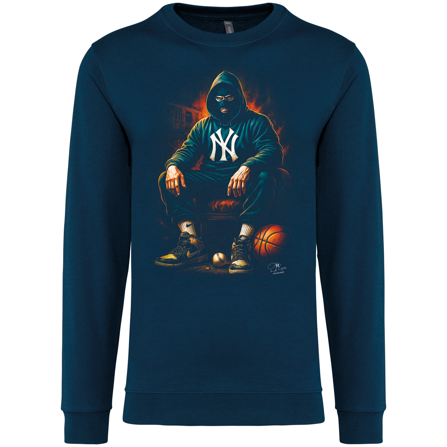 Sweatshirt Kariban sem Capuz Ny Bro