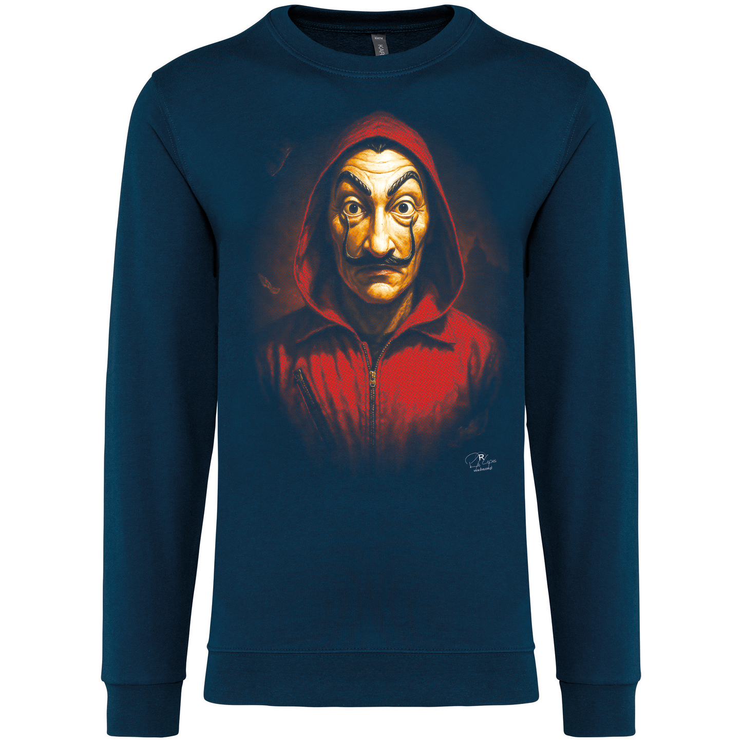 Sweatshirt Kariban sem Capuz Revolution Mask