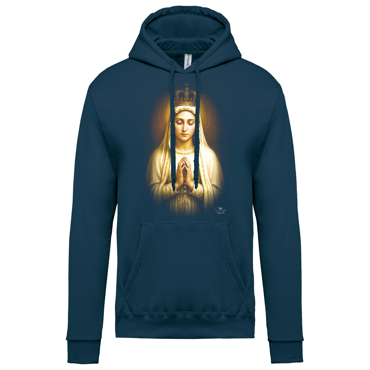 Sweatshirt Kariban com Capuz Lady of Fátima