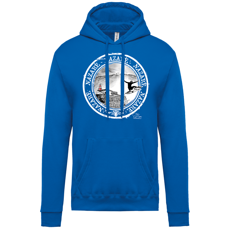 Sweatshirt Kariban com Capuz Selo Nazaré