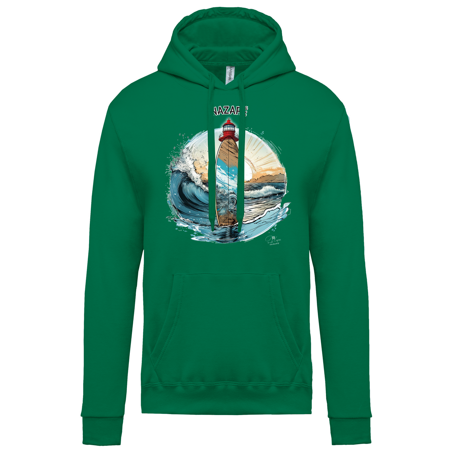 Sweatshirt Kariban com Capuz Sol Nazaré