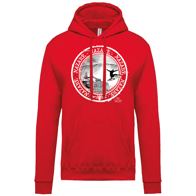 Sweatshirt Kariban com Capuz Selo Nazaré