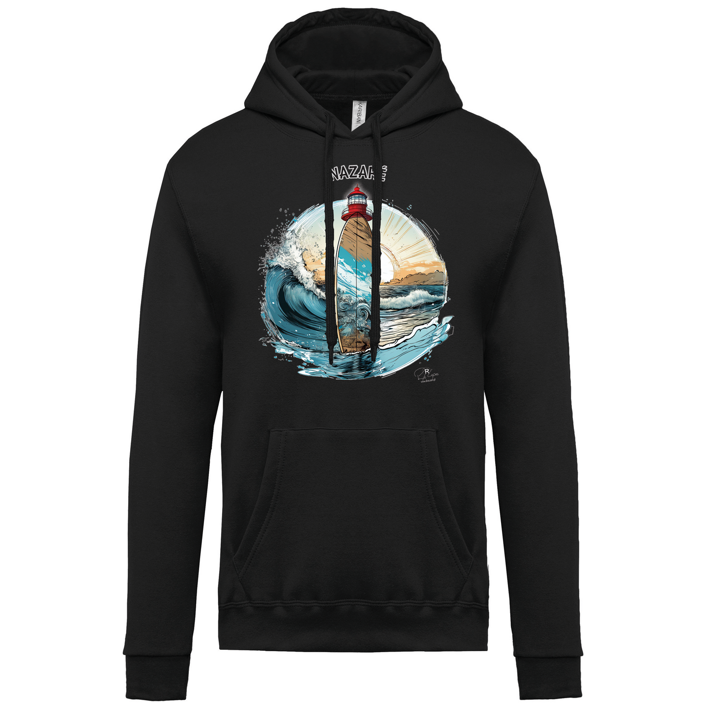 Sweatshirt Kariban com Capuz Sol Nazaré