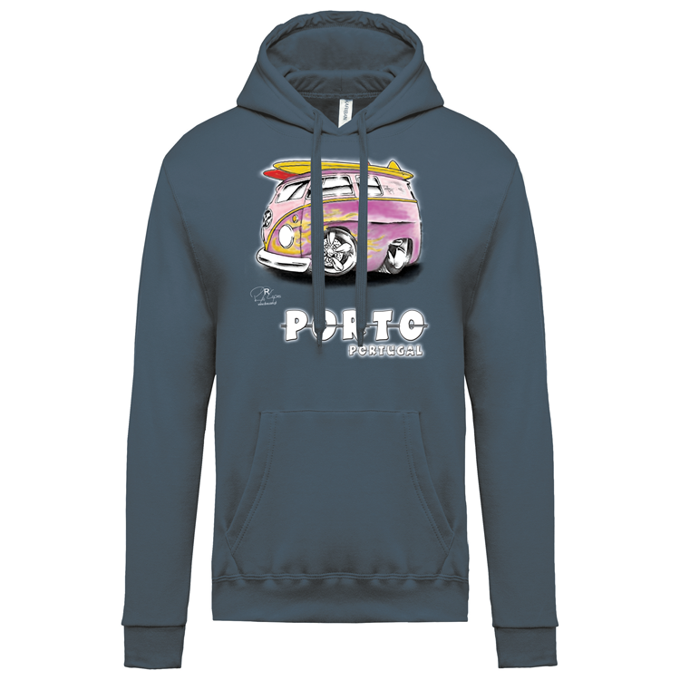 Sweatshirt Kariban com Capuz Gorduxinha Porto