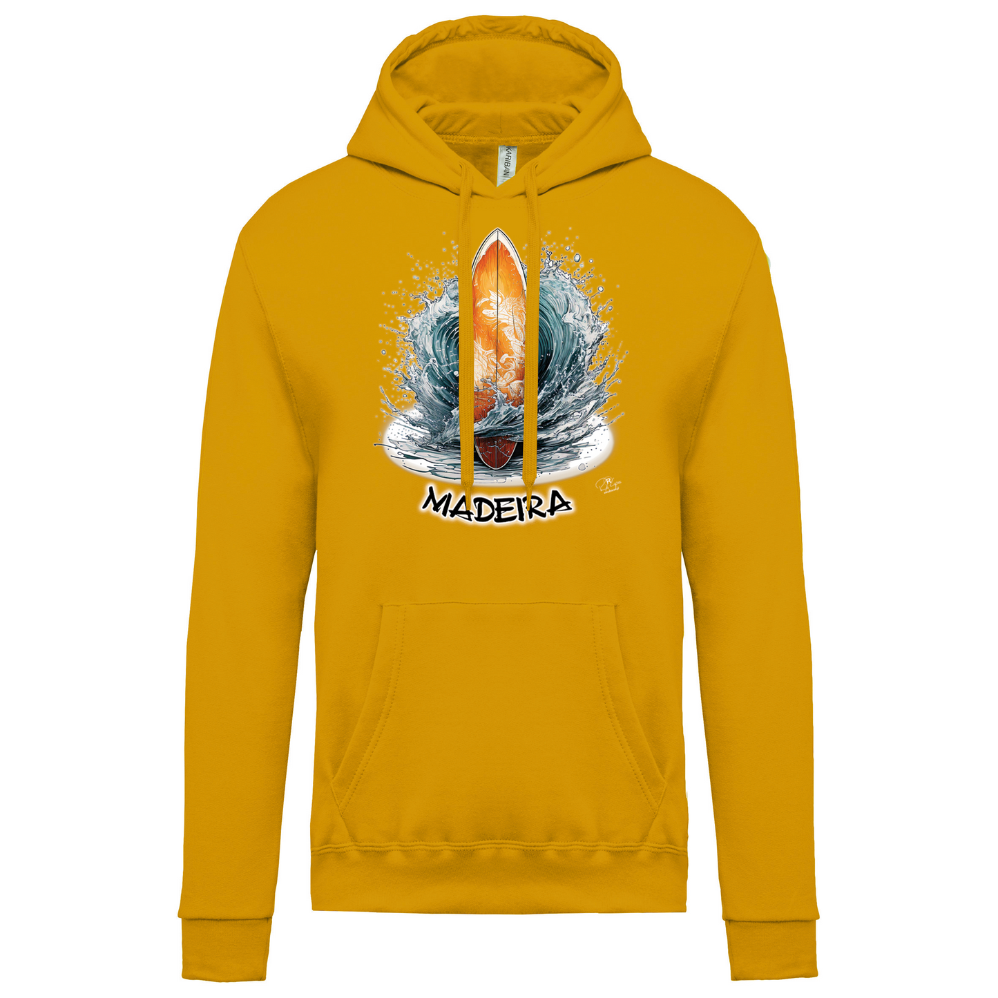 Sweatshirt Kariban com Capuz Prancha Madeira