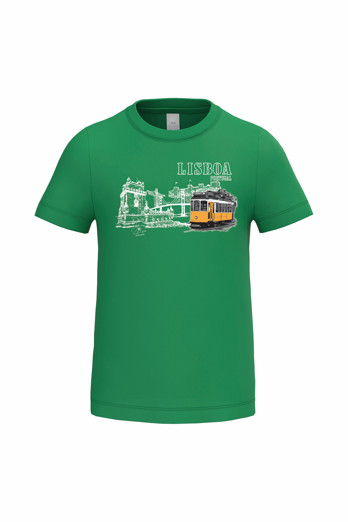T-shirt Ideal Kids Monumentos Lisboa