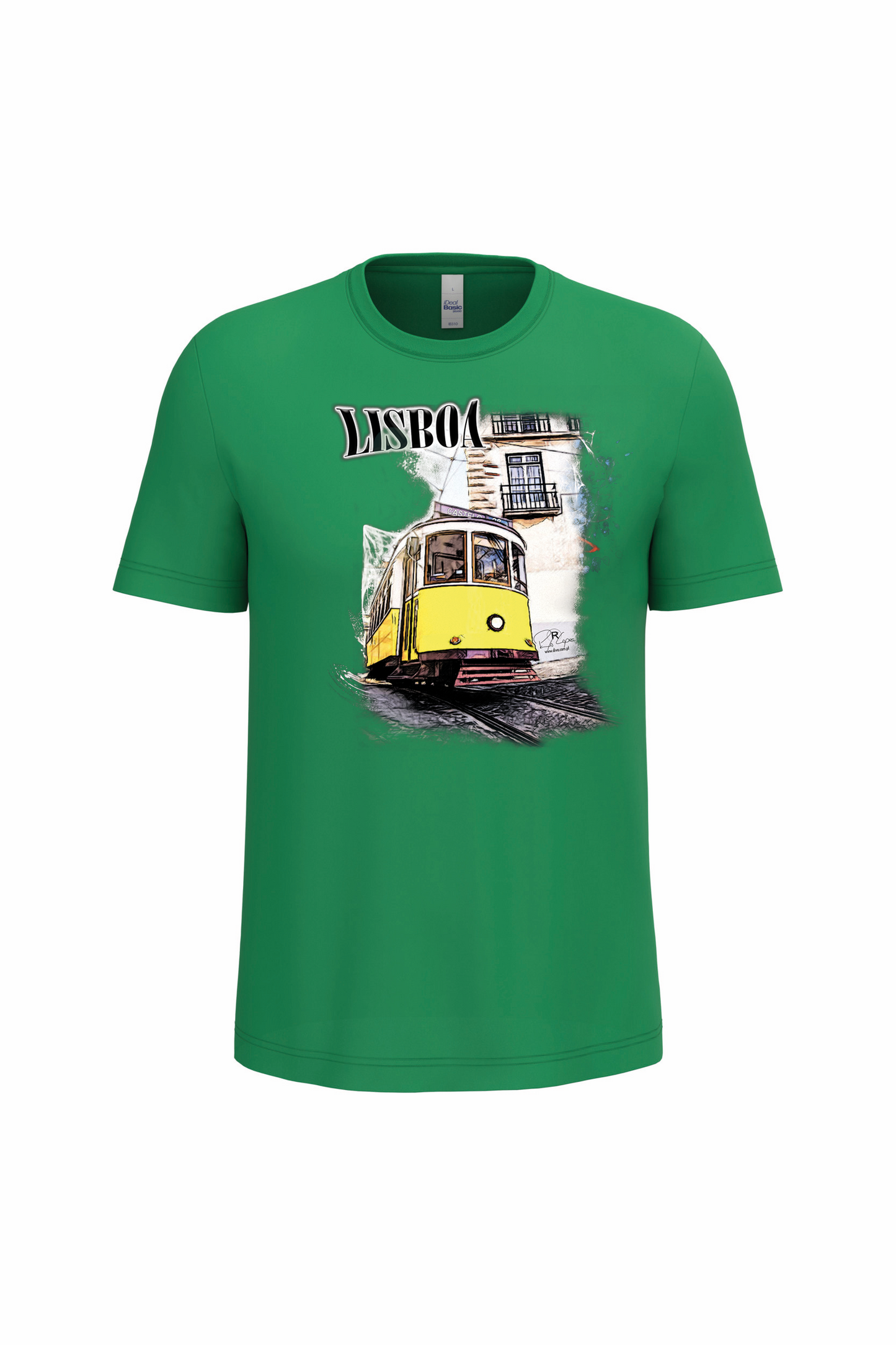 T-Shirt Algodão Ideal Crazy Tram