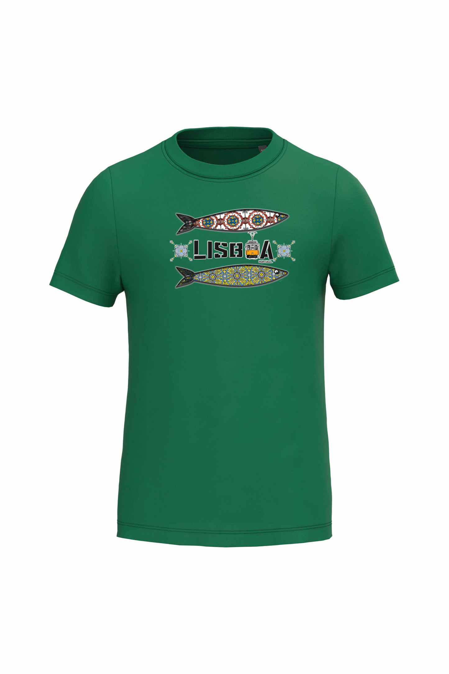 T-shirt de Criança Kariban 2 Sardinhas Lisboa