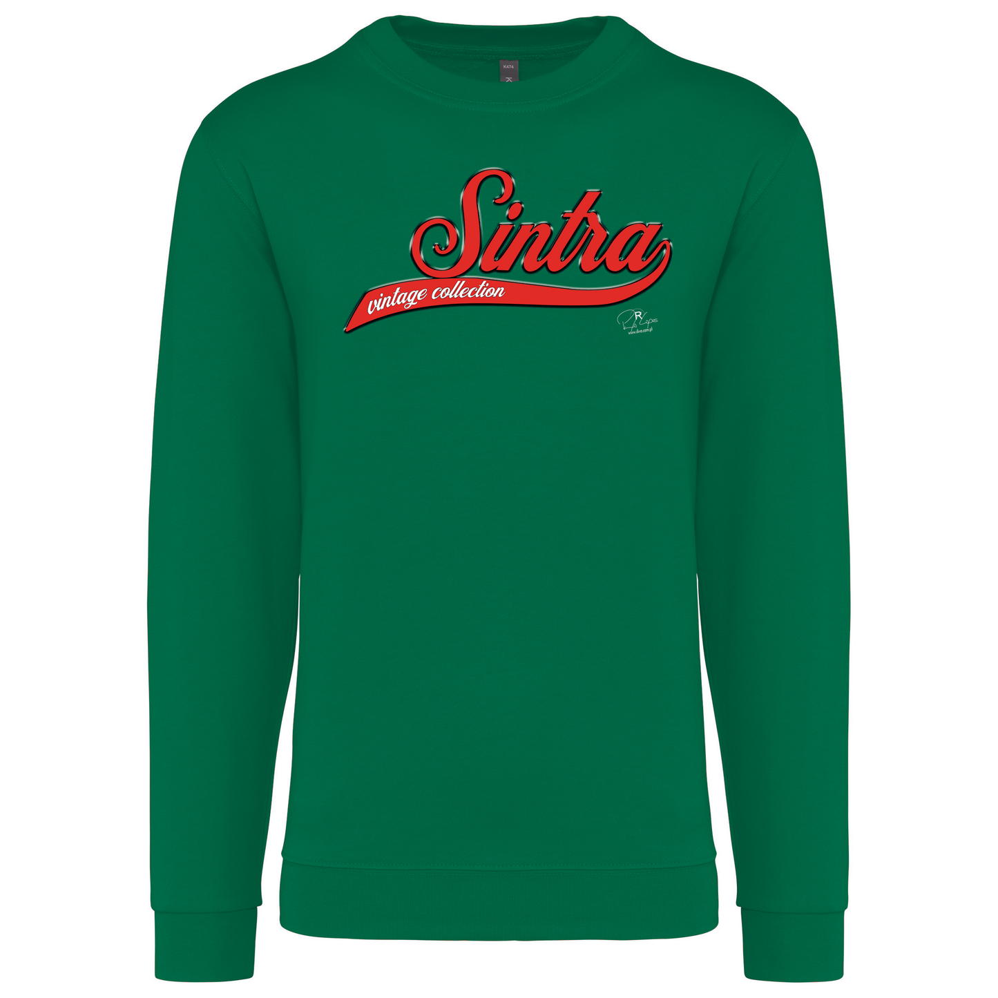Sweatshirt Kariban sem Capuz Sintra Vintage Collection
