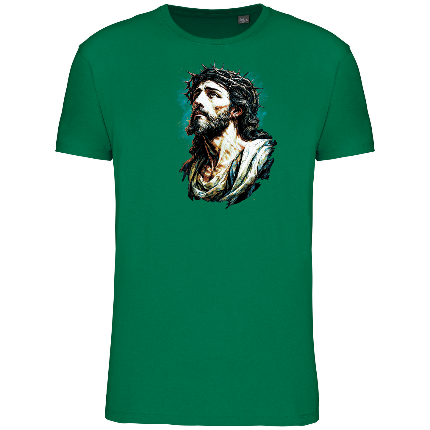 T-Shirt Algodão Biológico Jesus Cristo