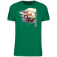 T-Shirt Algodão Biológico Bandeira Templários