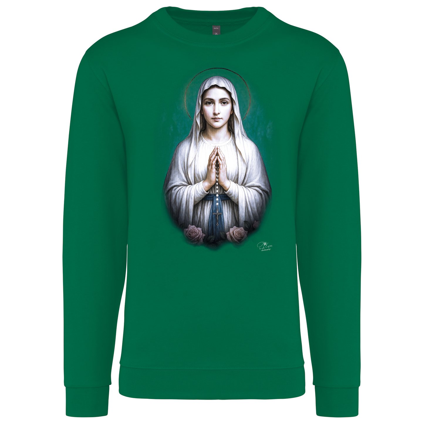 Sweatshirt Kariban sem Capuz Virgem