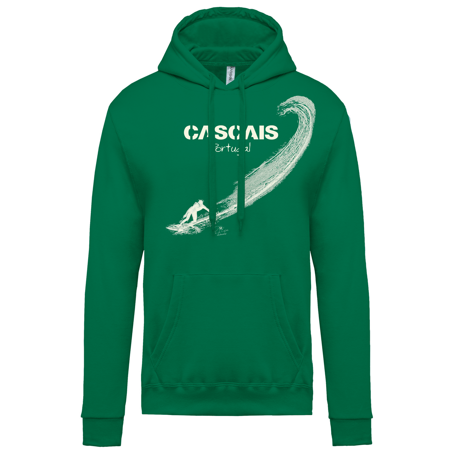 Sweatshirt Kariban com Capuz Surf Cascais