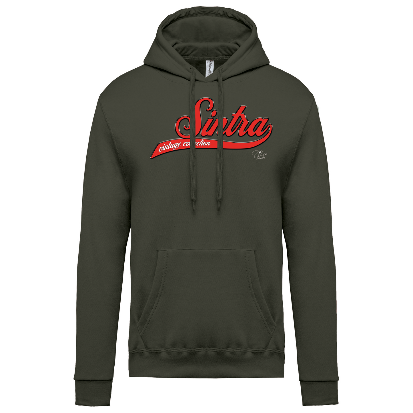 Sweatshirt Kariban com Capuz Sintra Vintage Collection