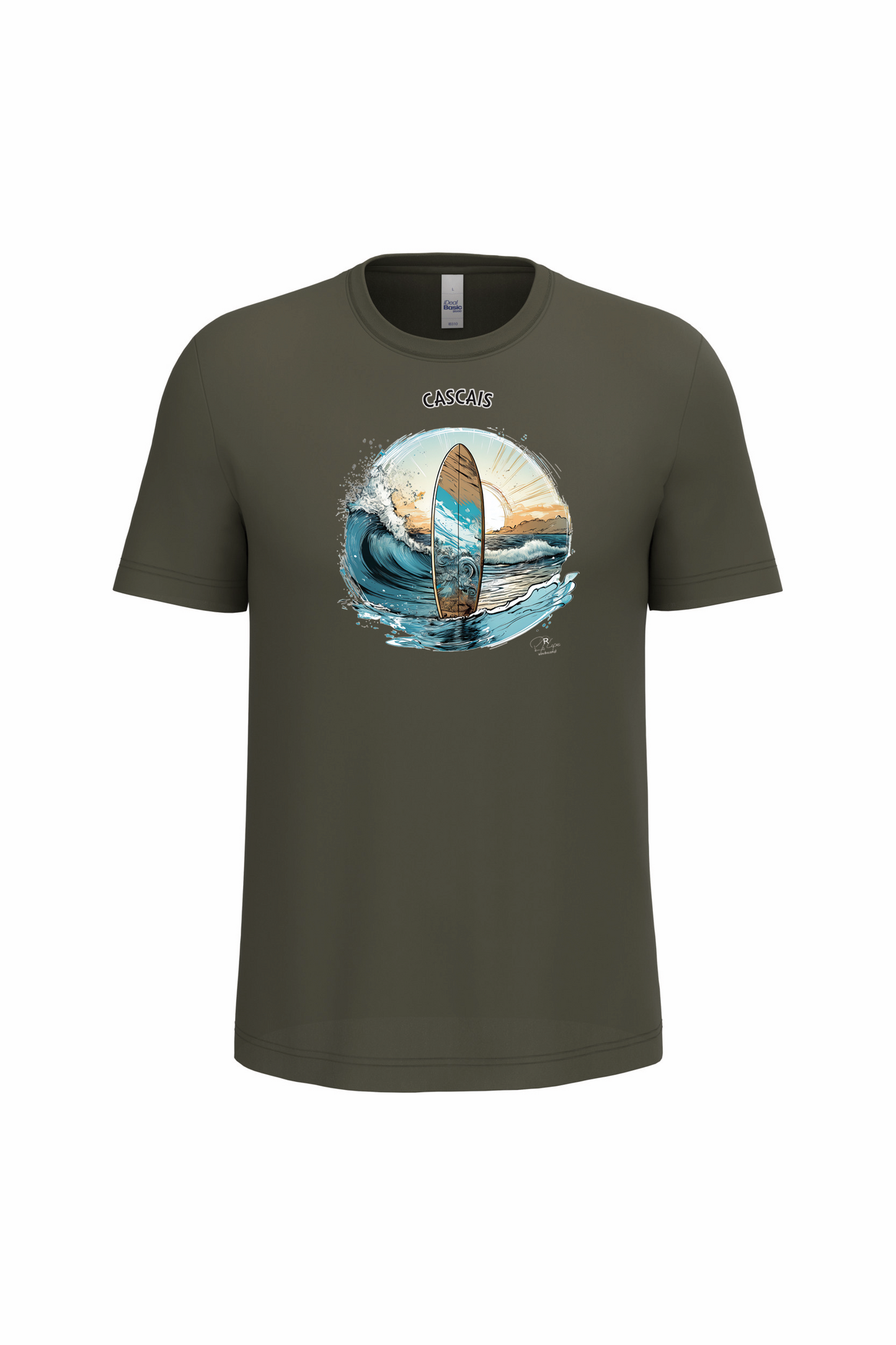 T-Shirt Algodão Ideal Sol Cascais