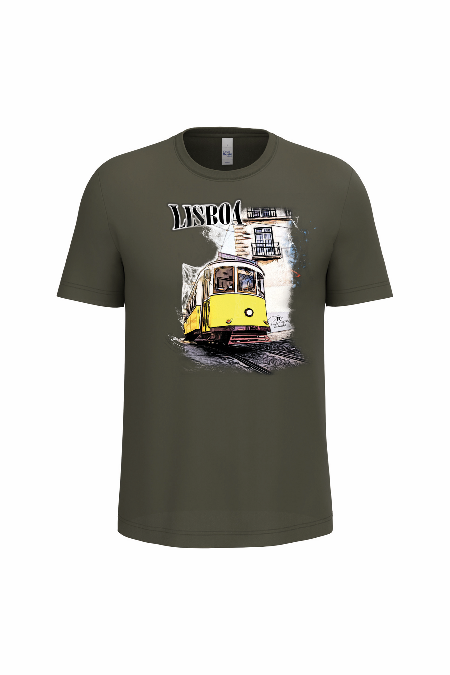 T-Shirt Algodão Ideal Crazy Tram
