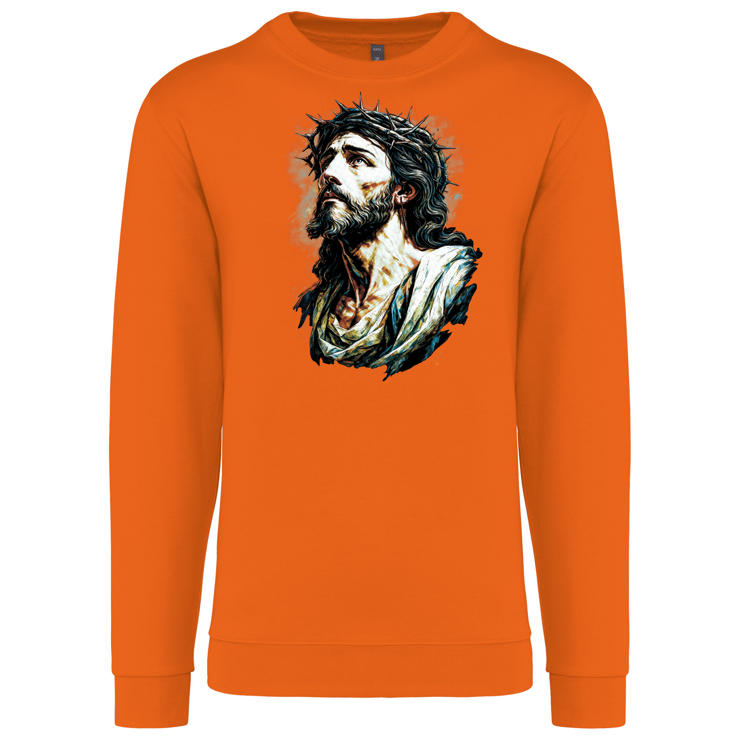 Sweatshirt Kariban sem Capuz Jesus Cristo