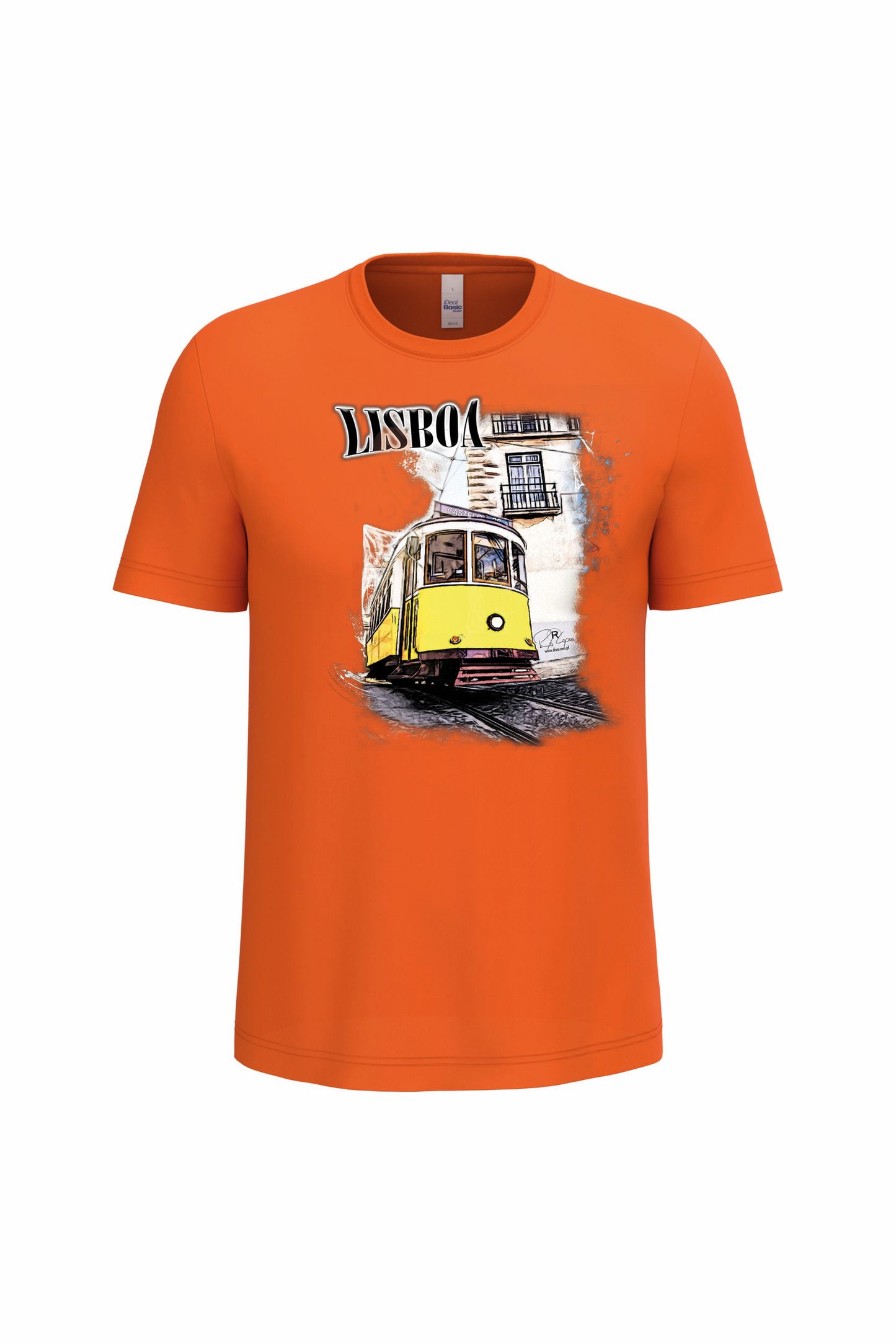 T-Shirt Algodão Ideal Crazy Tram