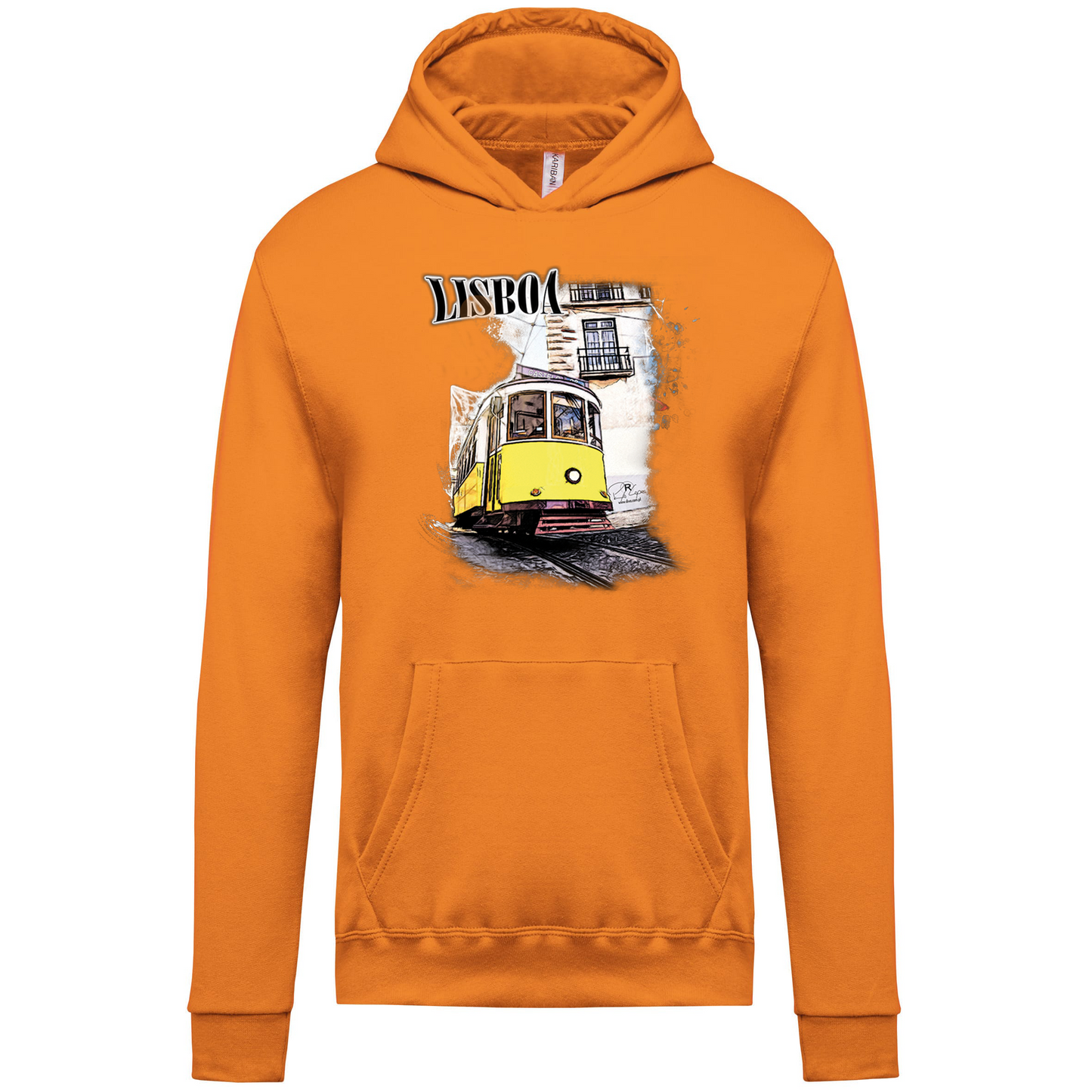 Sweatshirt capuz Kariban Kids Crazy Tram