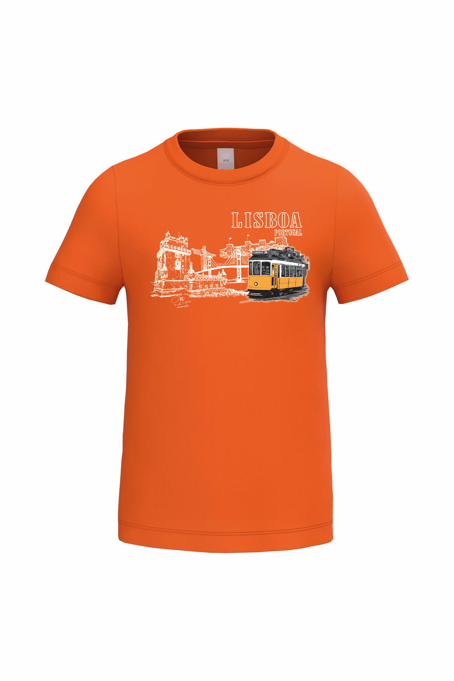 T-shirt Ideal Kids Monumentos Lisboa