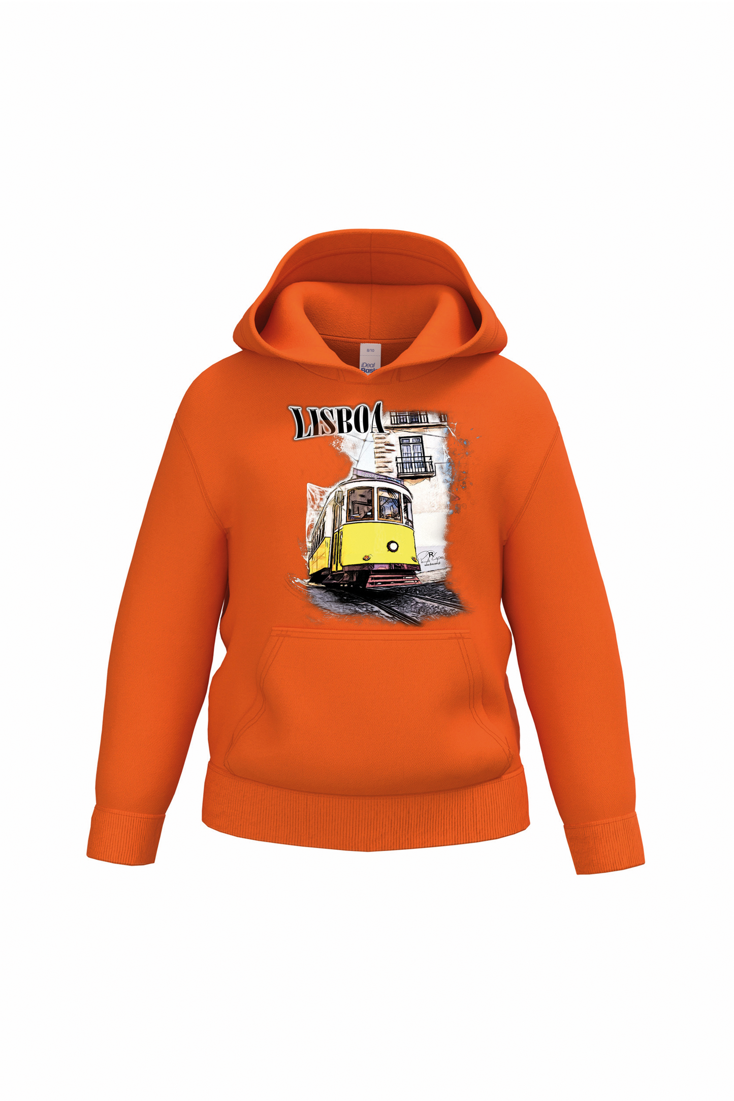 Sweatshirt com capuz Ideal Kids Crazy Tram