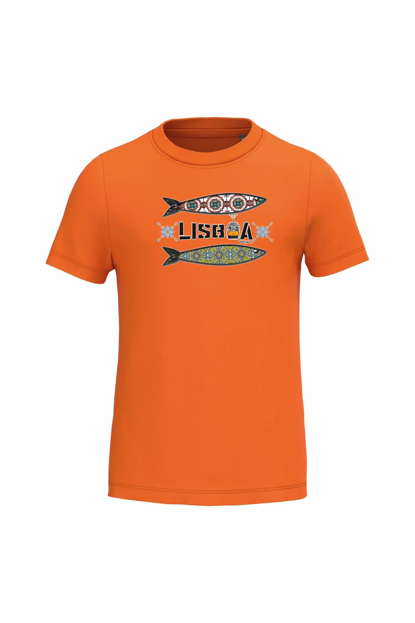 T-shirt de Criança Kariban 2 Sardinhas Lisboa