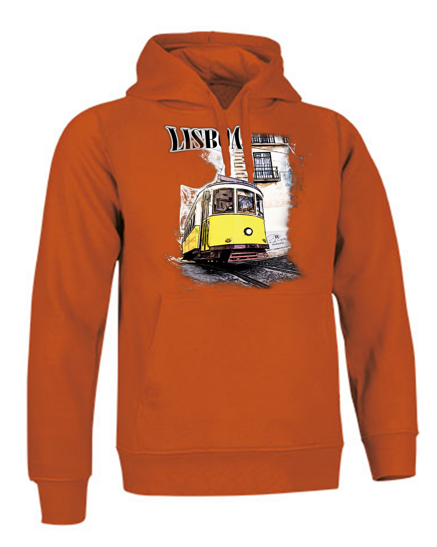 Sweatshirt Valento com Capuz, Crazy Tram