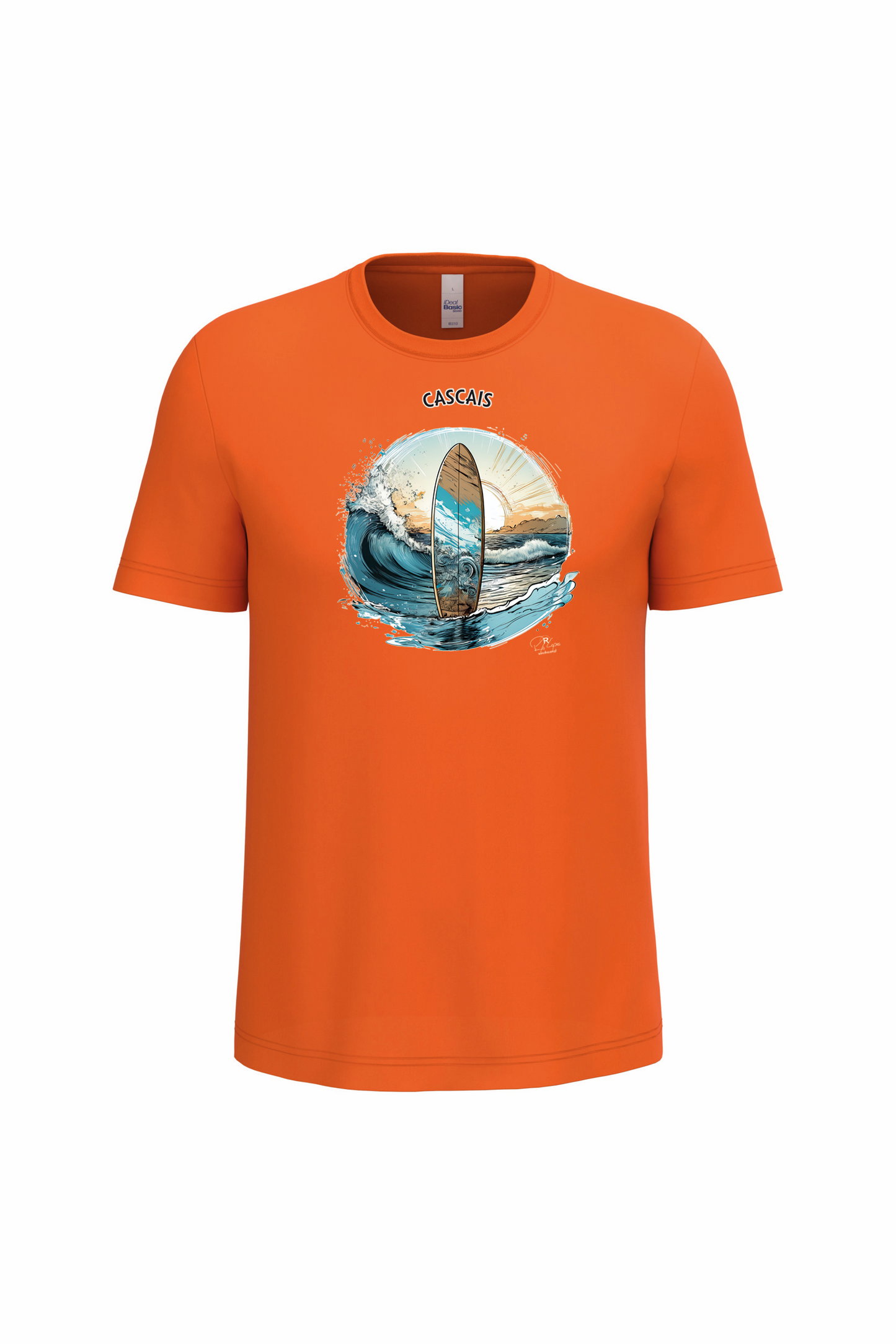 T-Shirt Algodão Ideal Sol Cascais