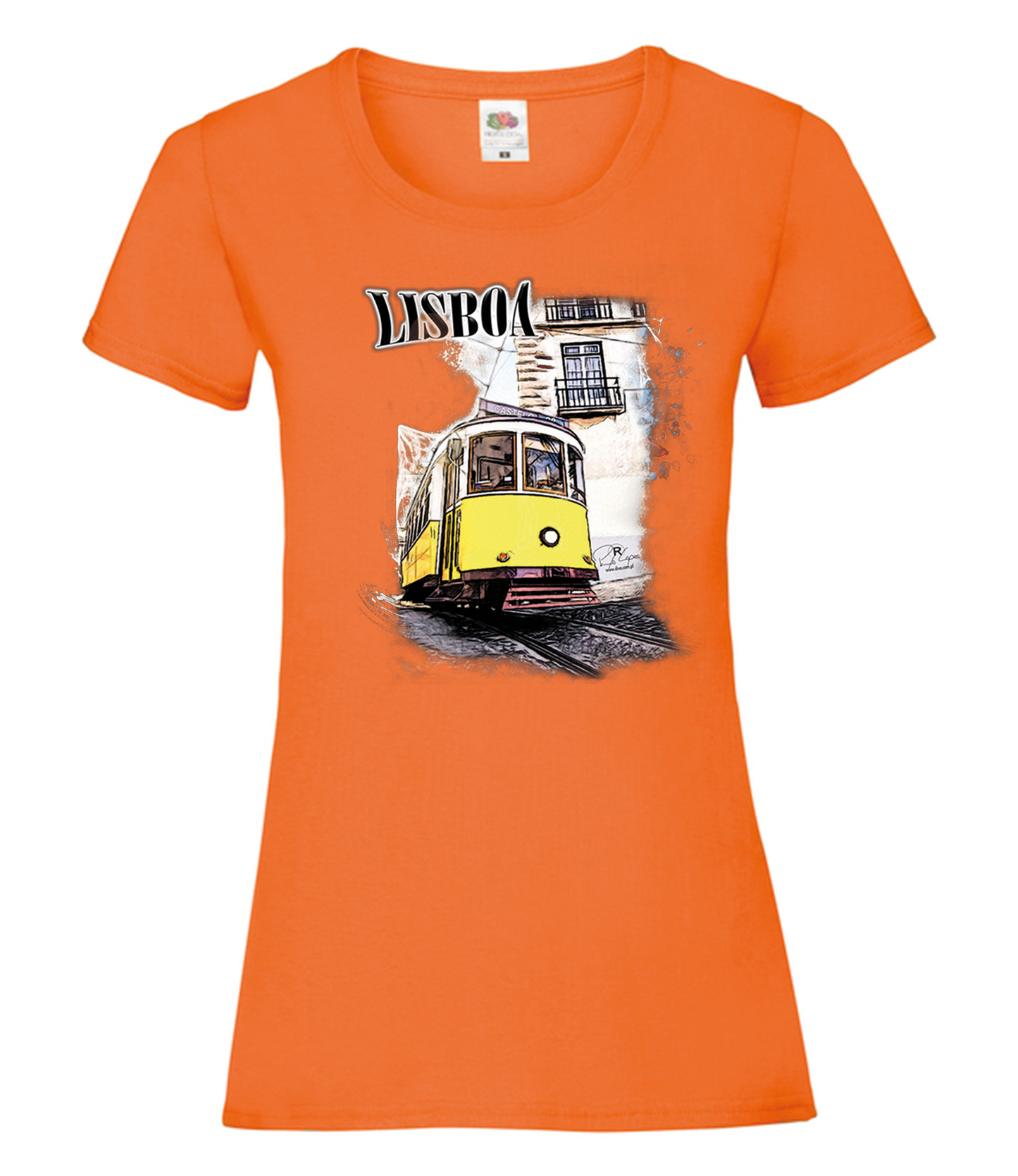 T-shirt Senhora Crazy Tram