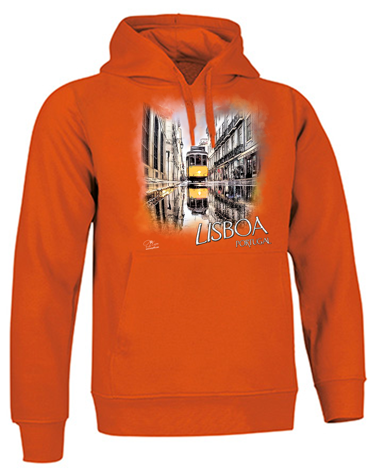 Sweatshirt Valento com Capuz, Espelho Lisboa