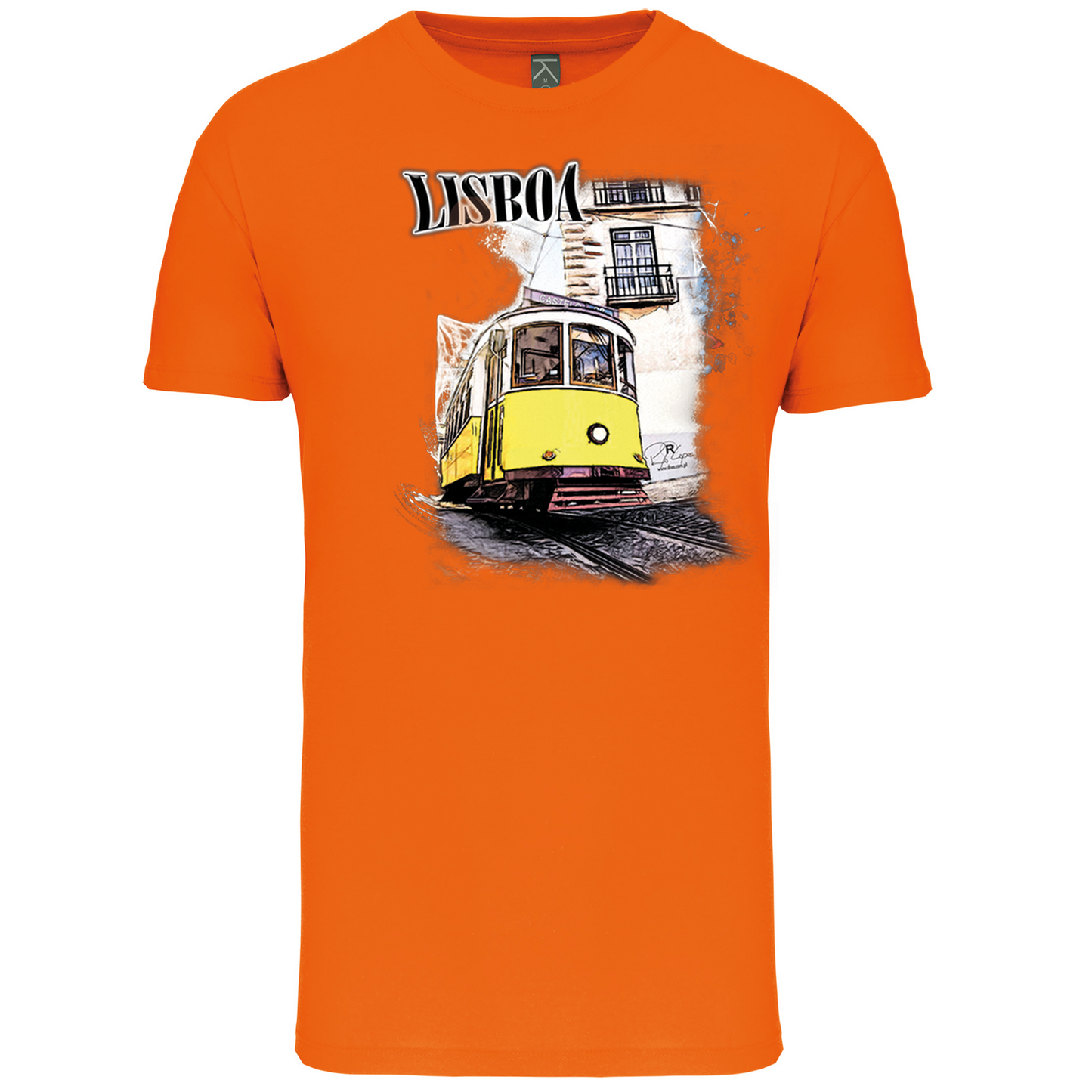 T-Shirt Algodão Biológico Crazy Tram