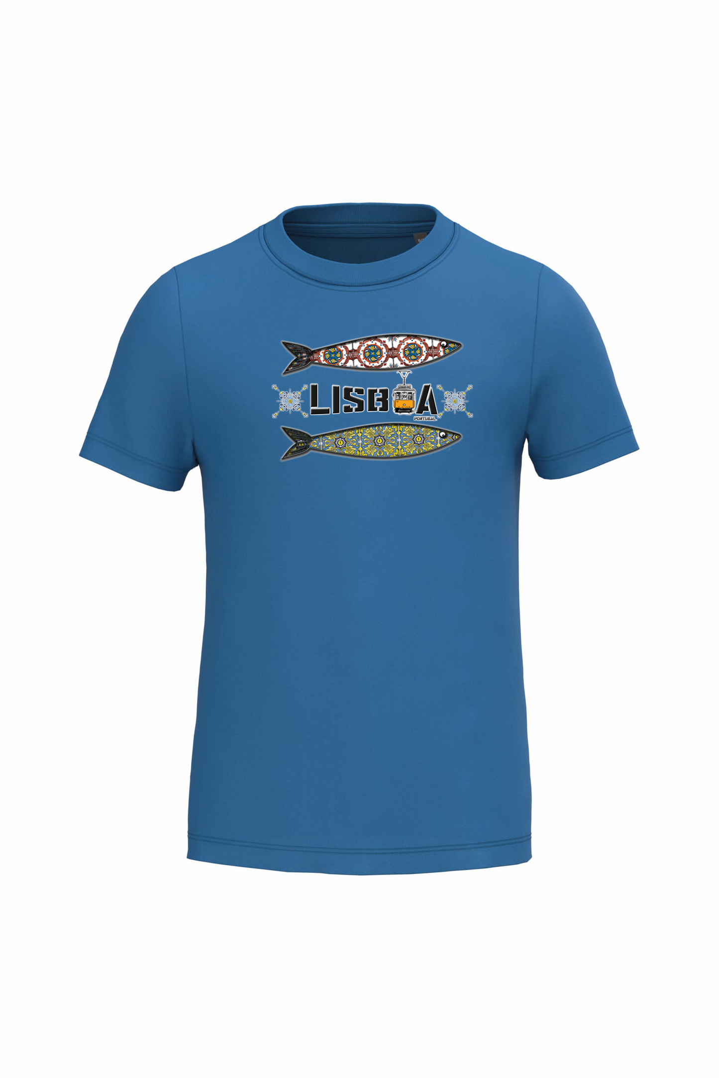T-shirt de Criança Kariban 2 Sardinhas Lisboa