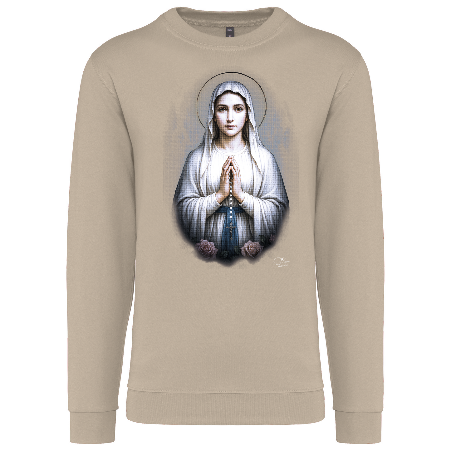 Sweatshirt Kariban sem Capuz Virgem